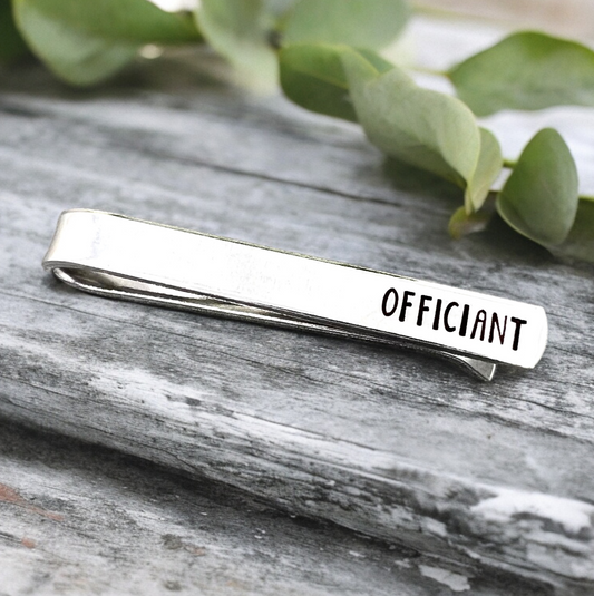 Officiant Tie Clip