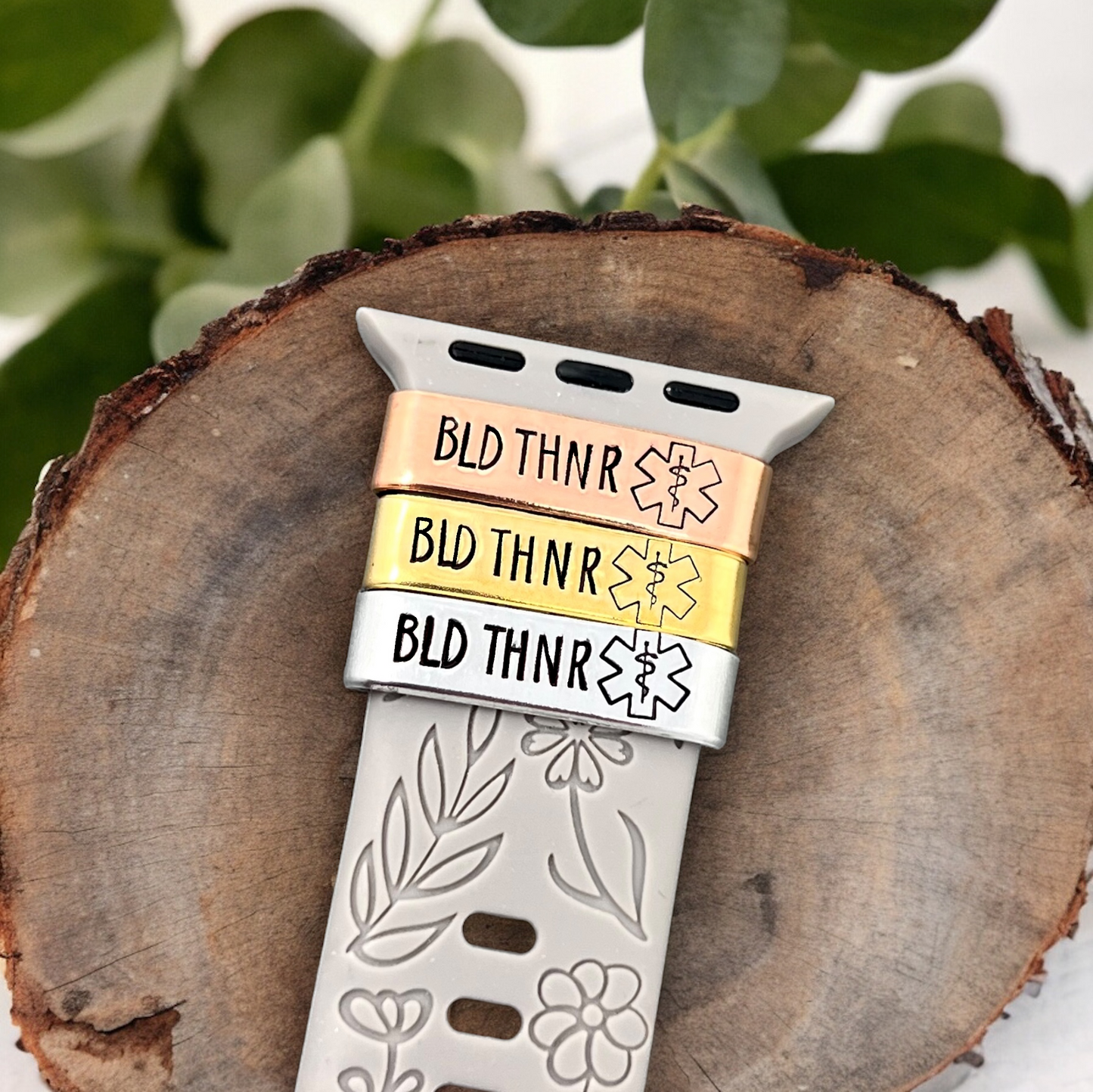 Blood Thinner Star of Life Watch Band Charm