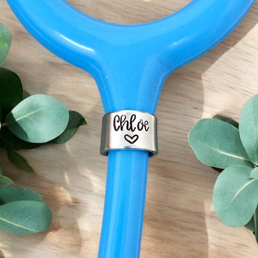 Heart Stethoscope Tag