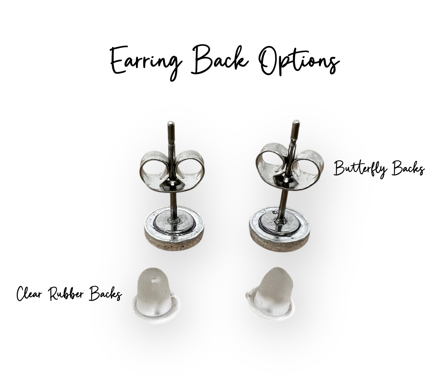 Ghost Stud Earrings