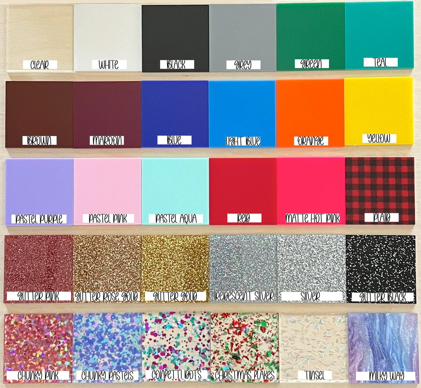 Initial Acrylic Stethoscope Charm