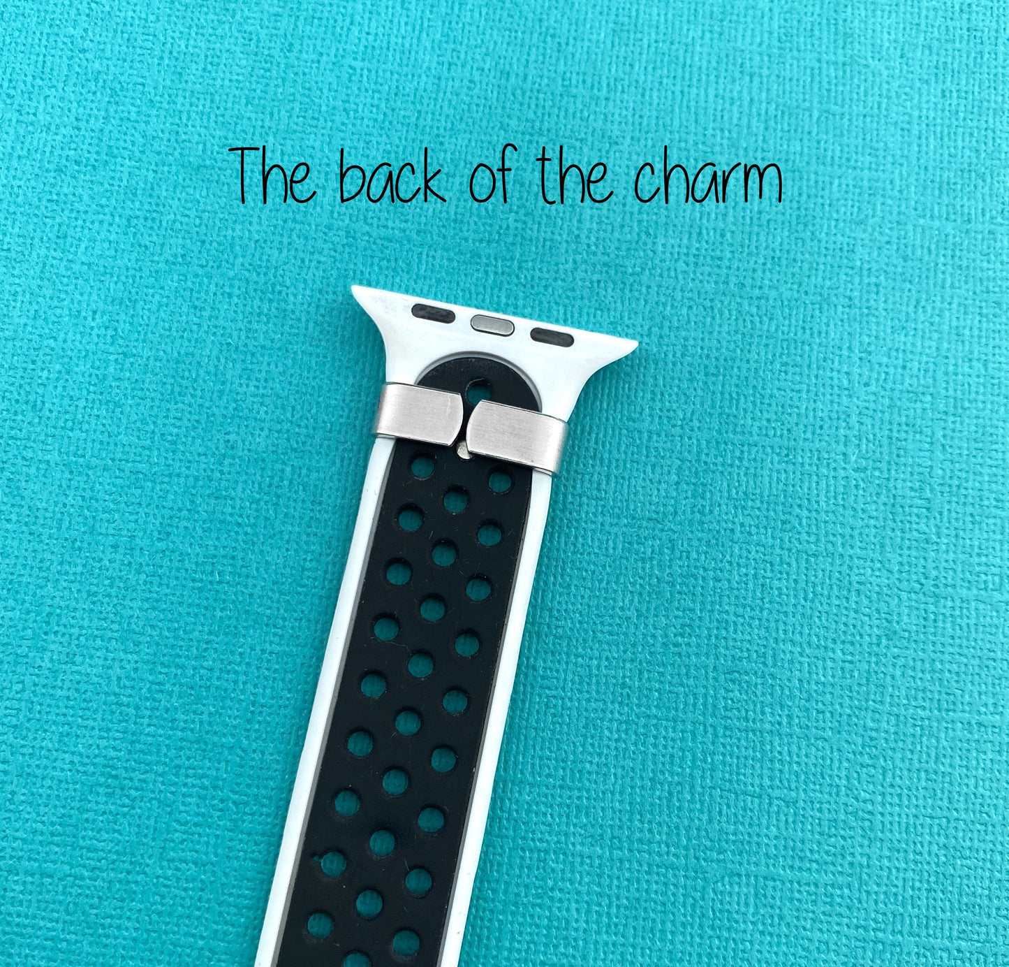 Initials Linked Heart Watch Charm