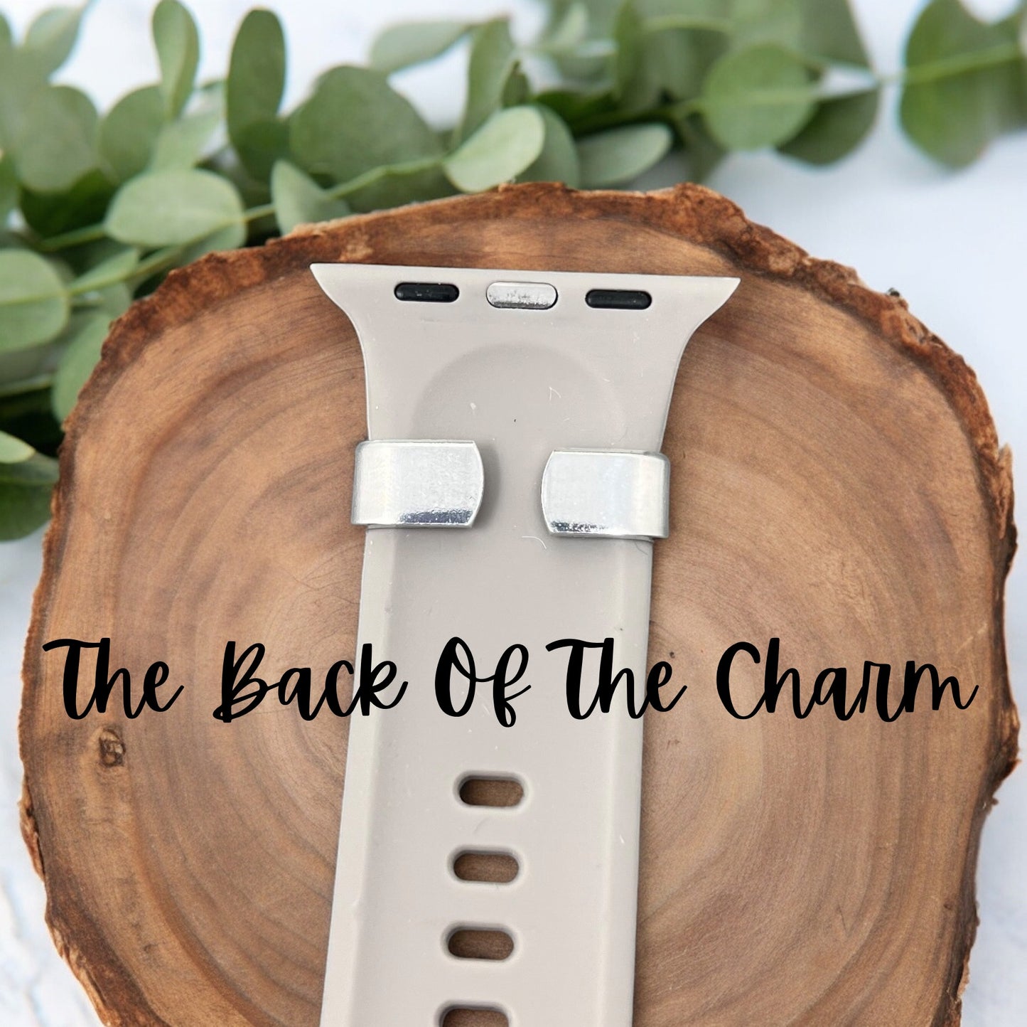 Name Paw Print Watch Band Charm