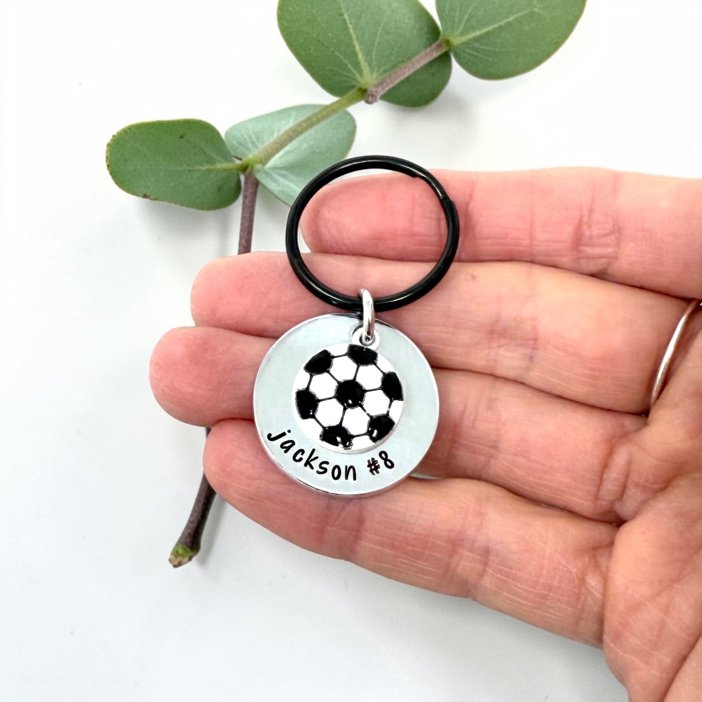 Soccer Keychain