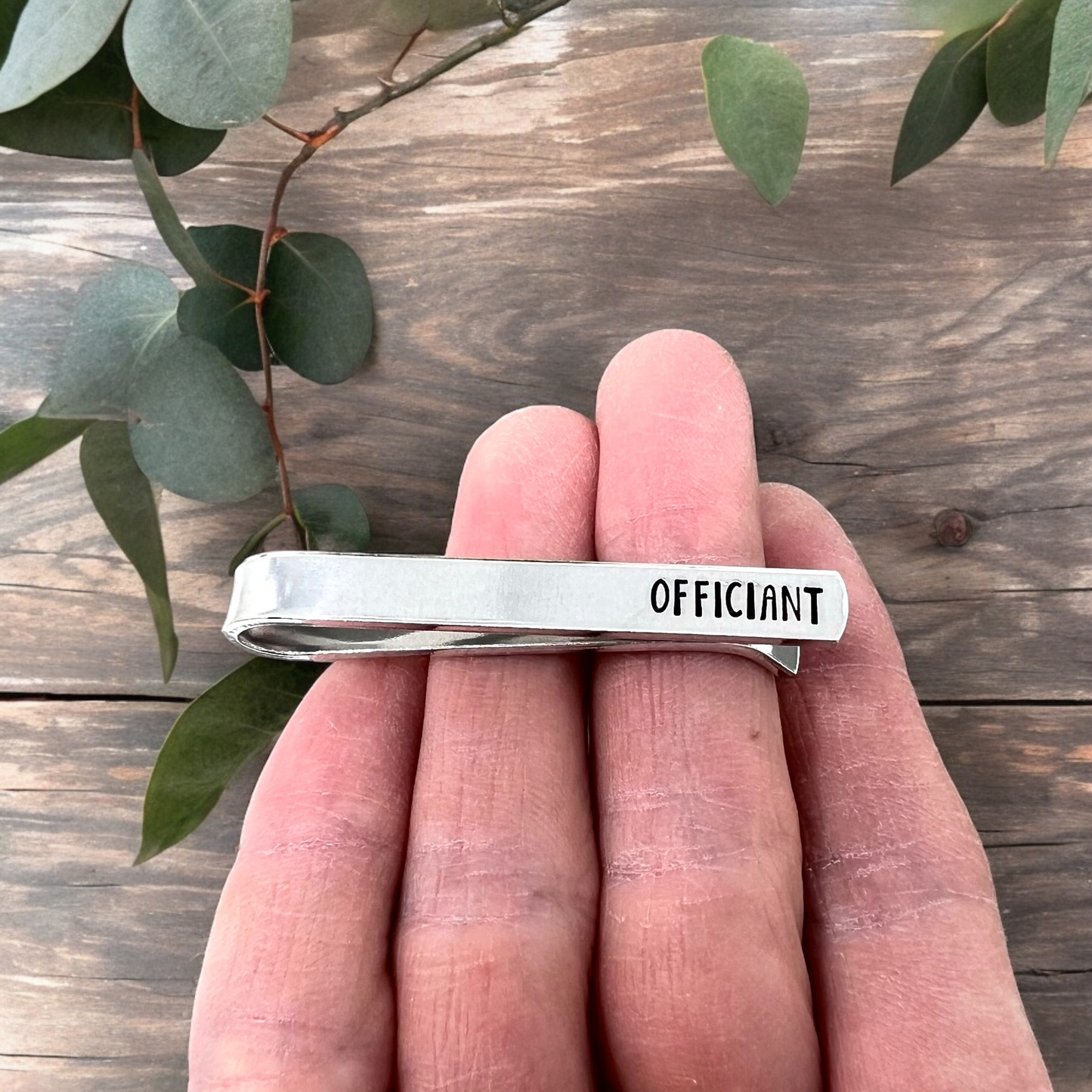 Officiant Tie Clip