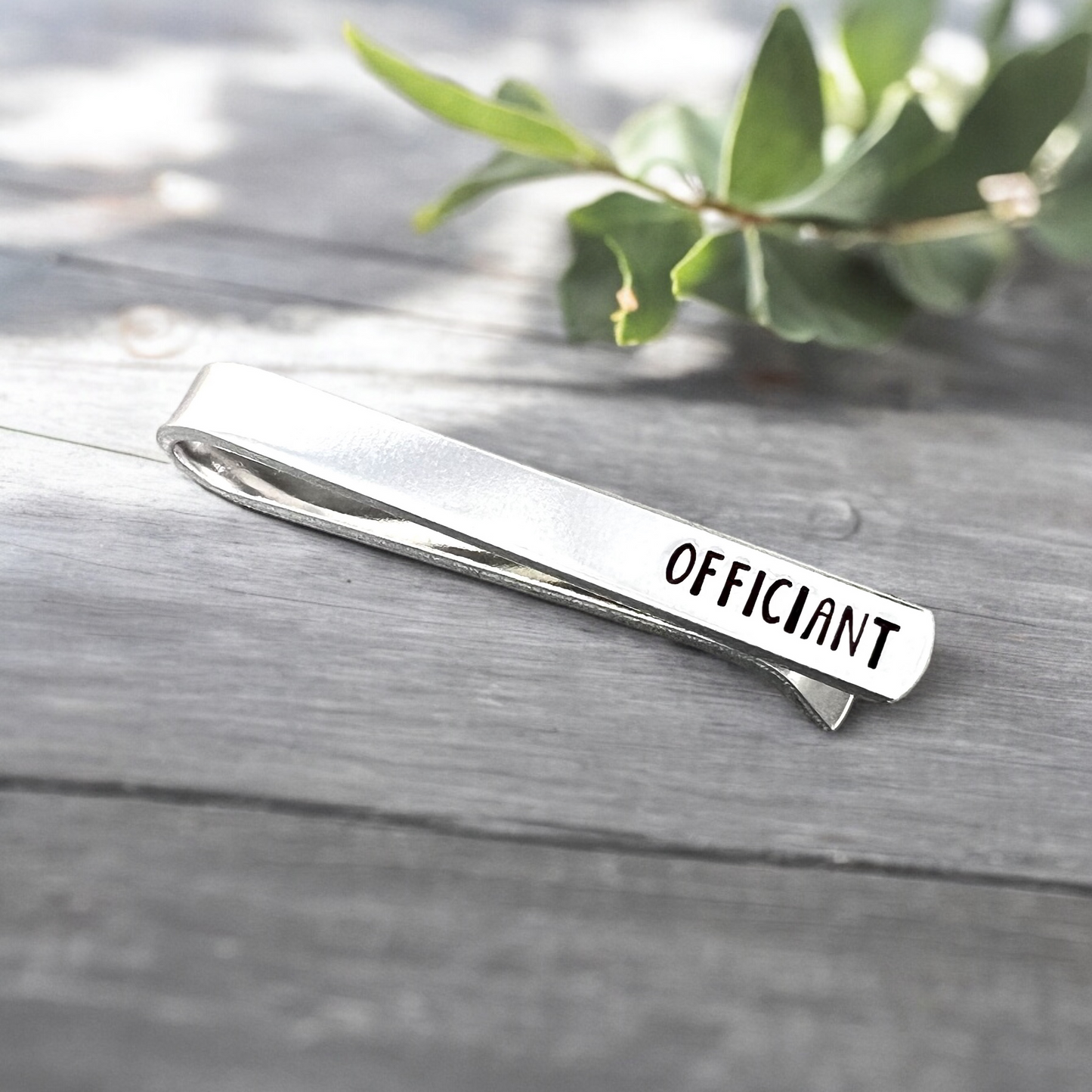 Officiant Tie Clip