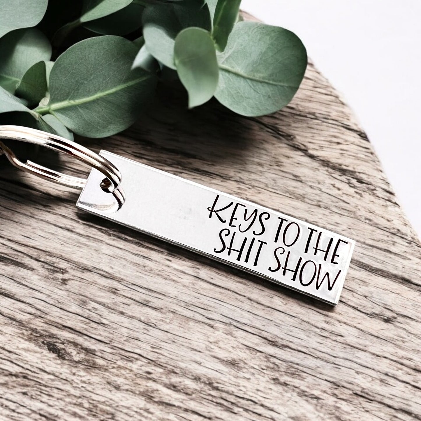 Keys To The Shit Show Keychain