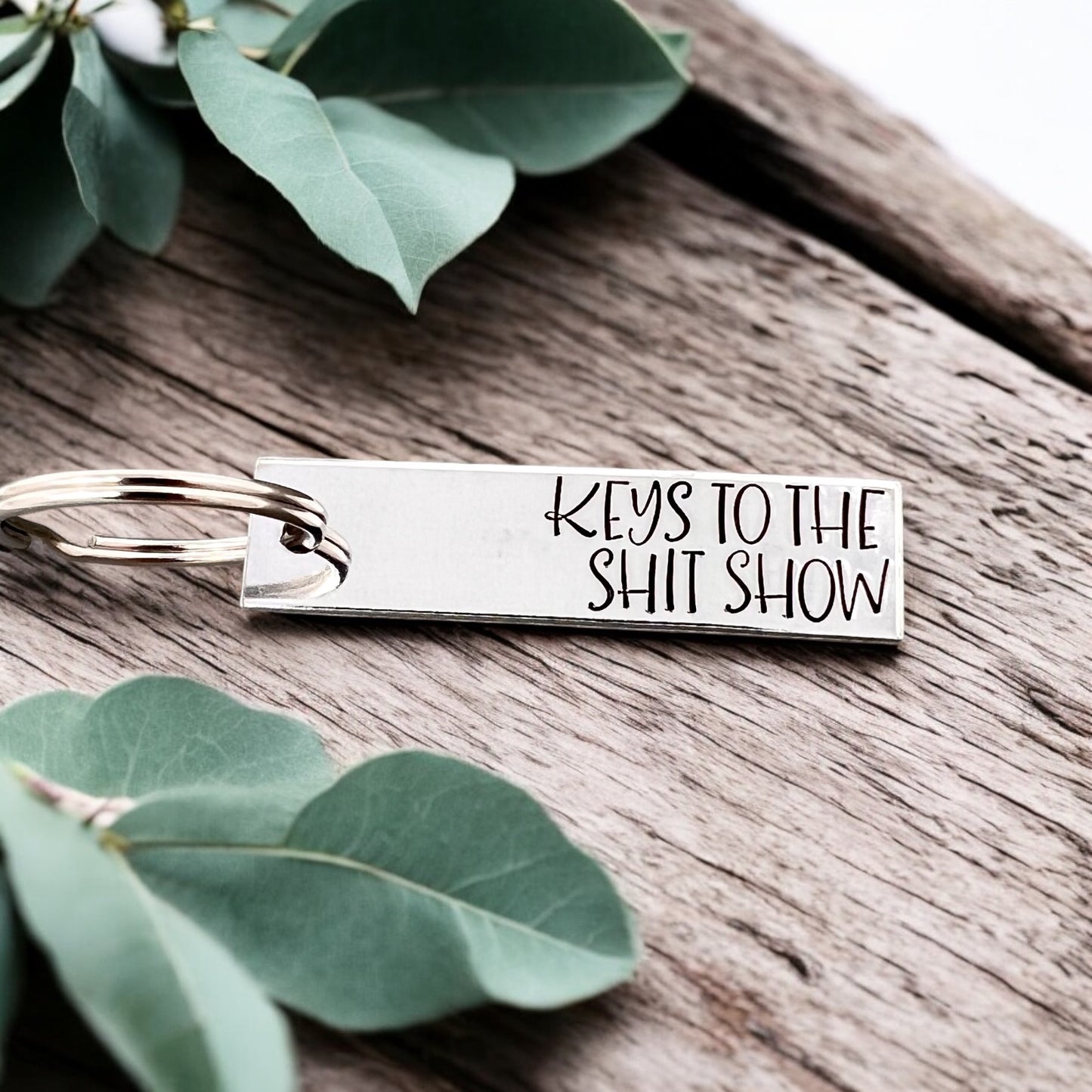 Keys To The Shit Show Keychain